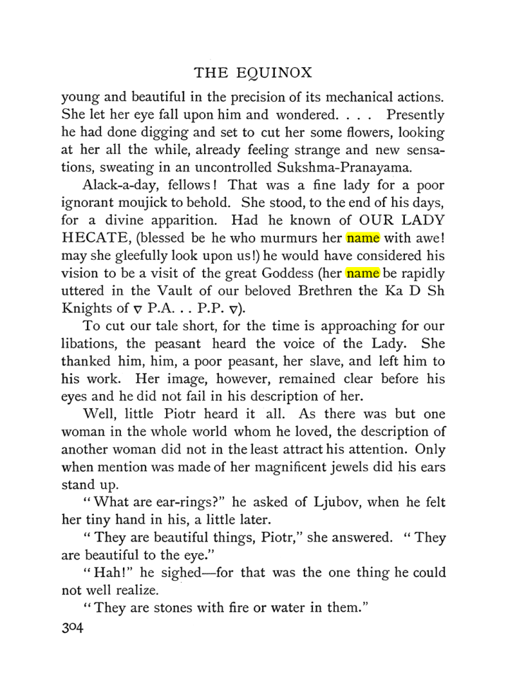 Original scan of The Equinox (Volume I, Number III), PDF page 322