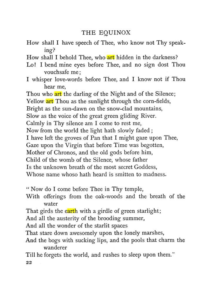 Original scan of The Equinox (Volume I, Number III), PDF page 34