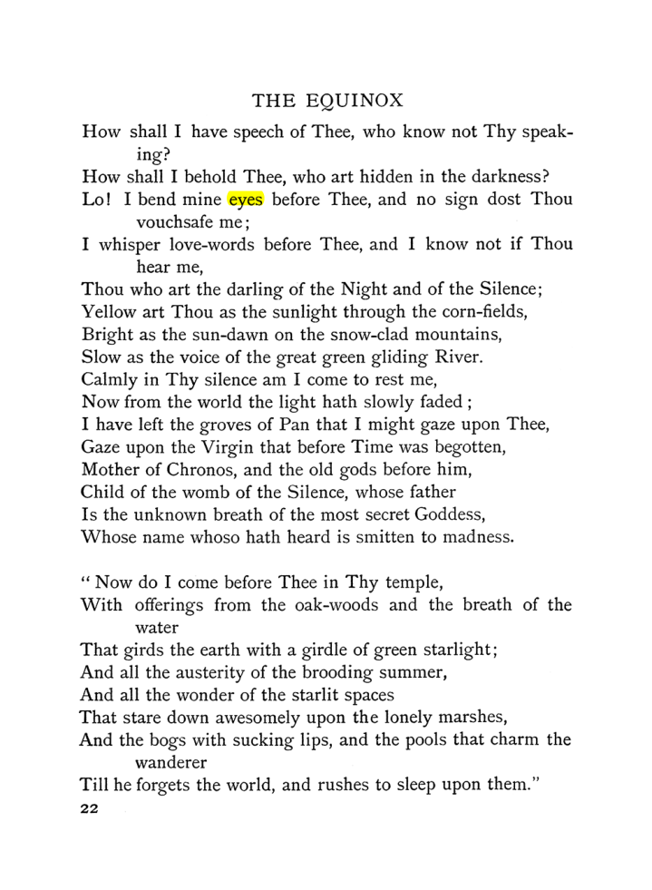 Original scan of The Equinox (Volume I, Number III), PDF page 34
