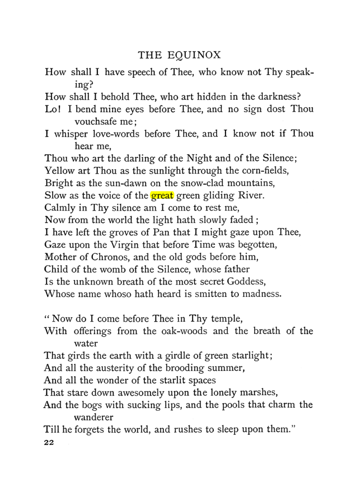 Original scan of The Equinox (Volume I, Number III), PDF page 34