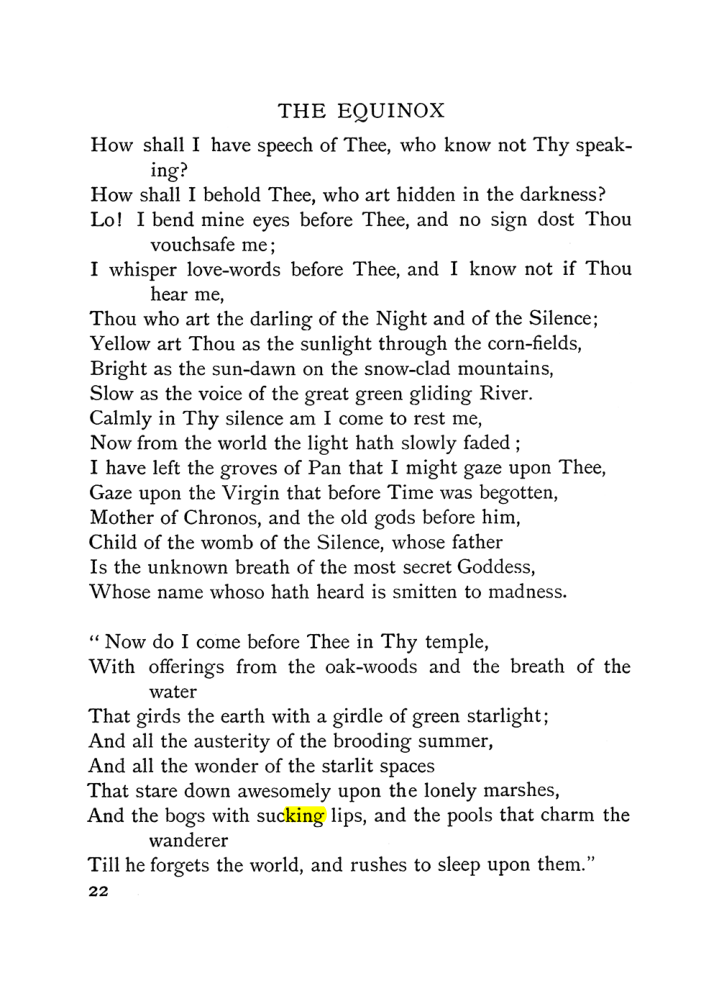 Original scan of The Equinox (Volume I, Number III), PDF page 34