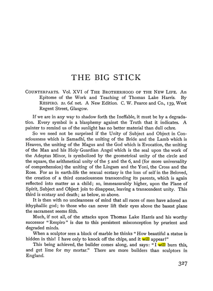 Original scan of The Equinox (Volume I, Number III), PDF page 345