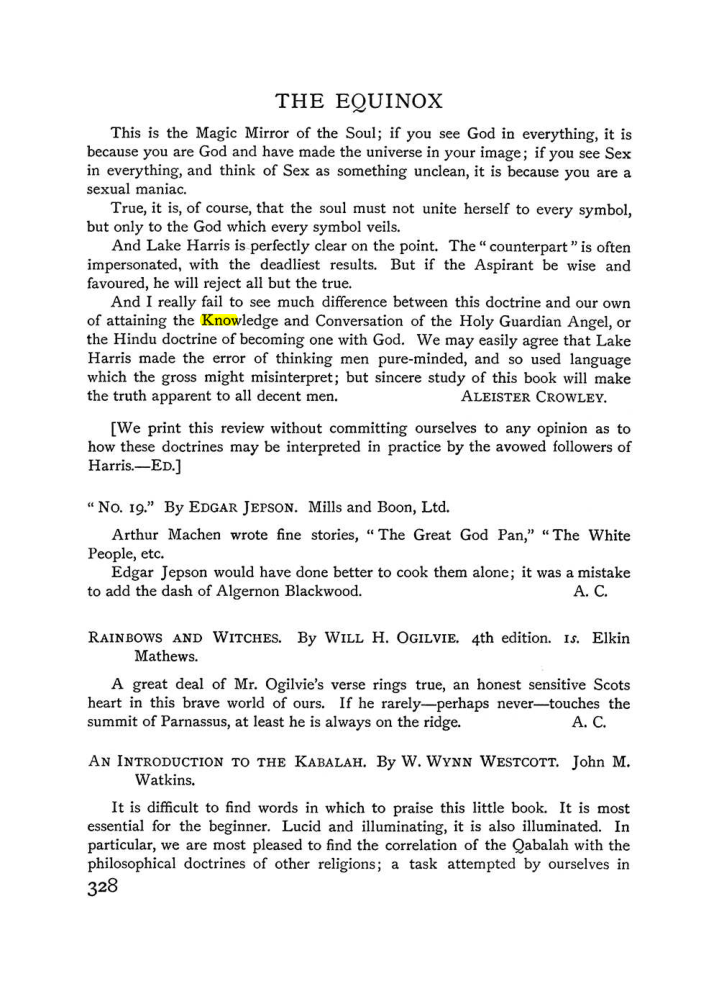 Original scan of The Equinox (Volume I, Number III), PDF page 346