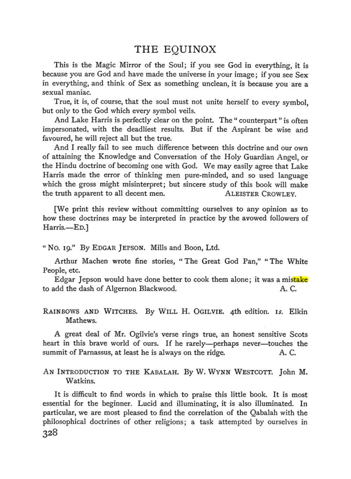 Original scan of The Equinox (Volume I, Number III), PDF page 346