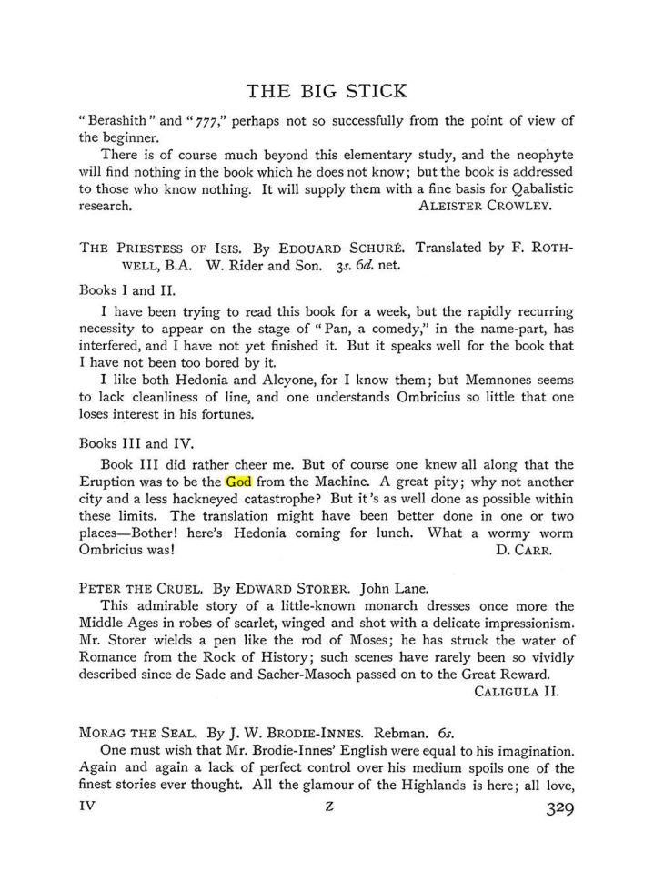Original scan of The Equinox (Volume I, Number III), PDF page 347
