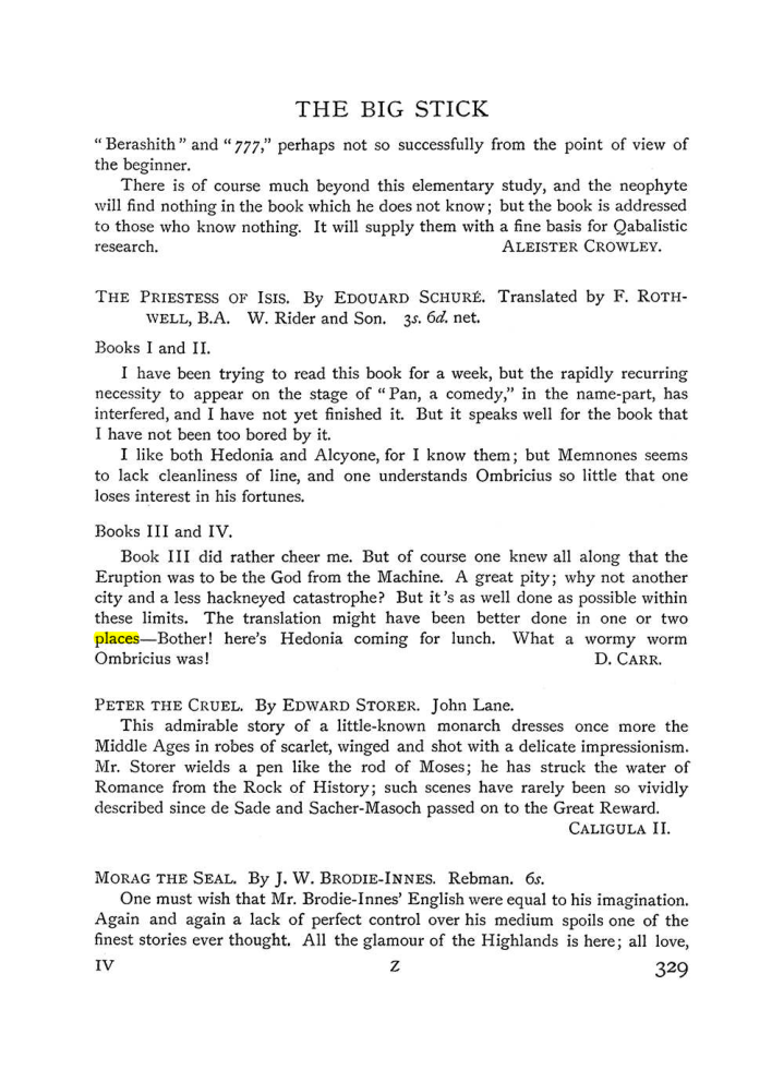 Original scan of The Equinox (Volume I, Number III), PDF page 347