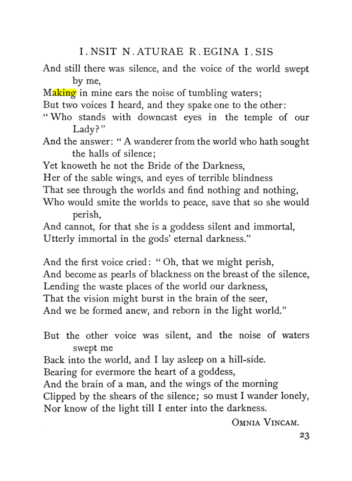 Original scan of The Equinox (Volume I, Number III), PDF page 35
