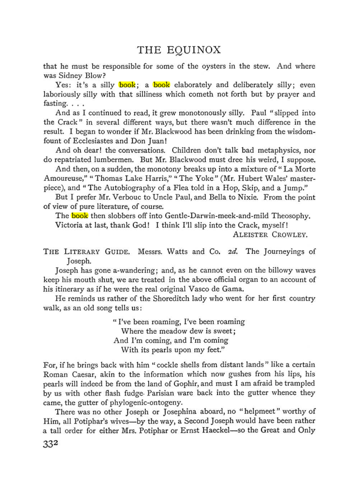 Original scan of The Equinox (Volume I, Number III), PDF page 350