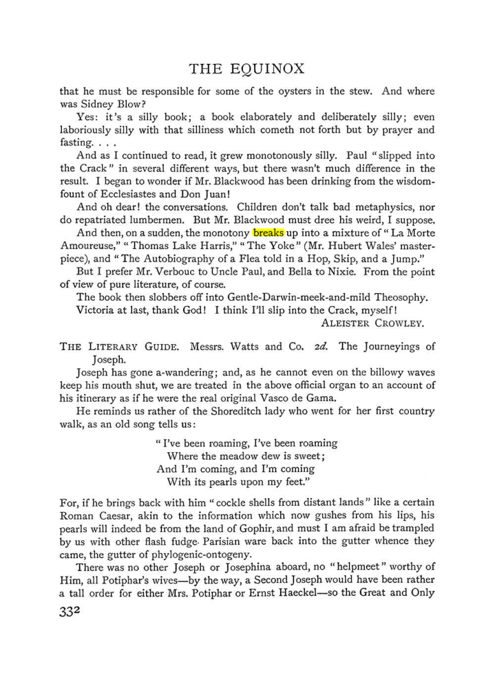 Original scan of The Equinox (Volume I, Number III), PDF page 350