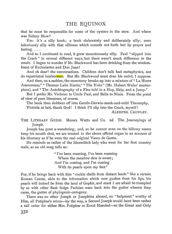 Original scan of The Equinox (Volume I, Number III), PDF page 350