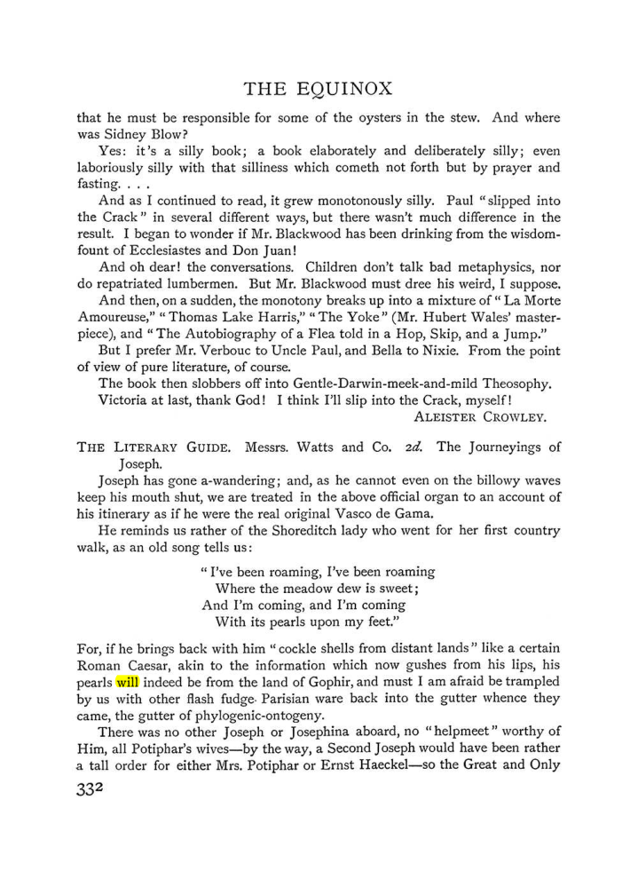 Original scan of The Equinox (Volume I, Number III), PDF page 350