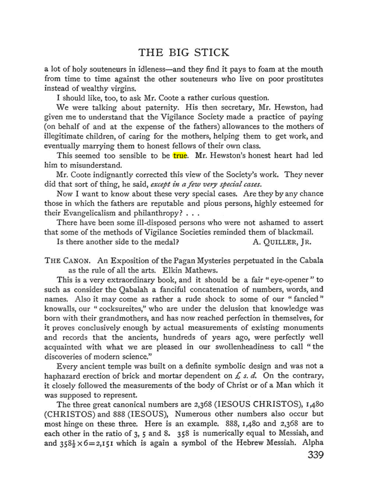 Original scan of The Equinox (Volume I, Number III), PDF page 357