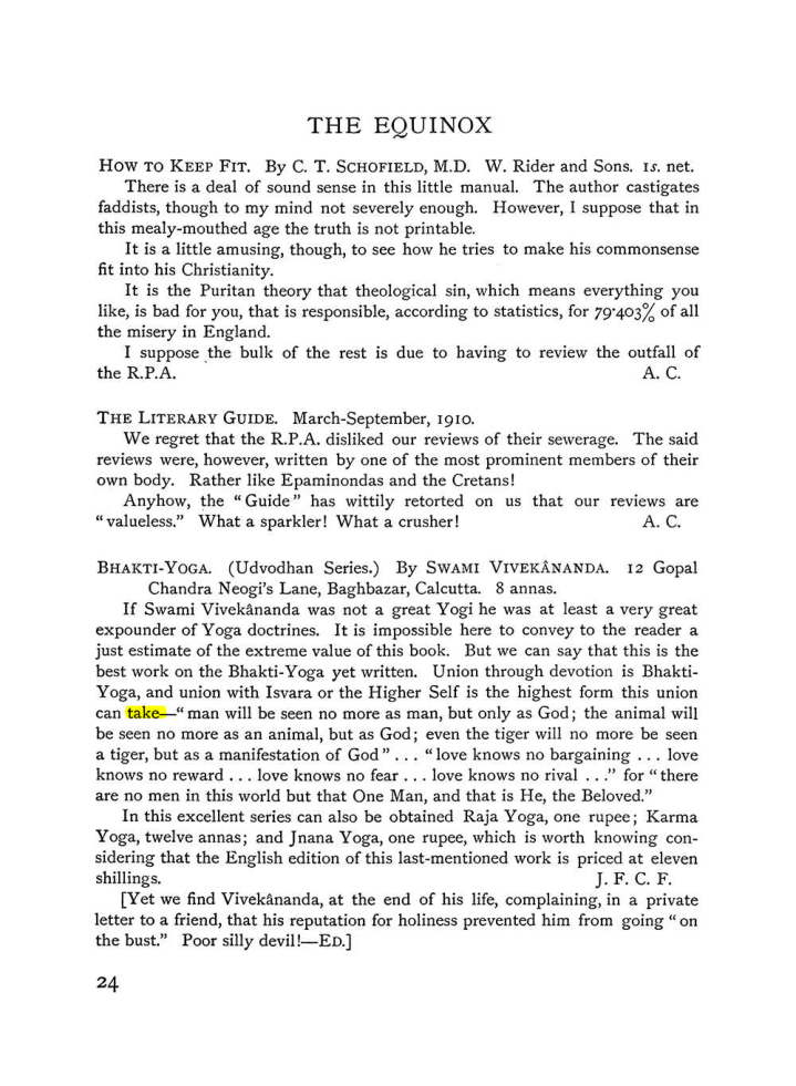 Original scan of The Equinox (Volume I, Number III), PDF page 36