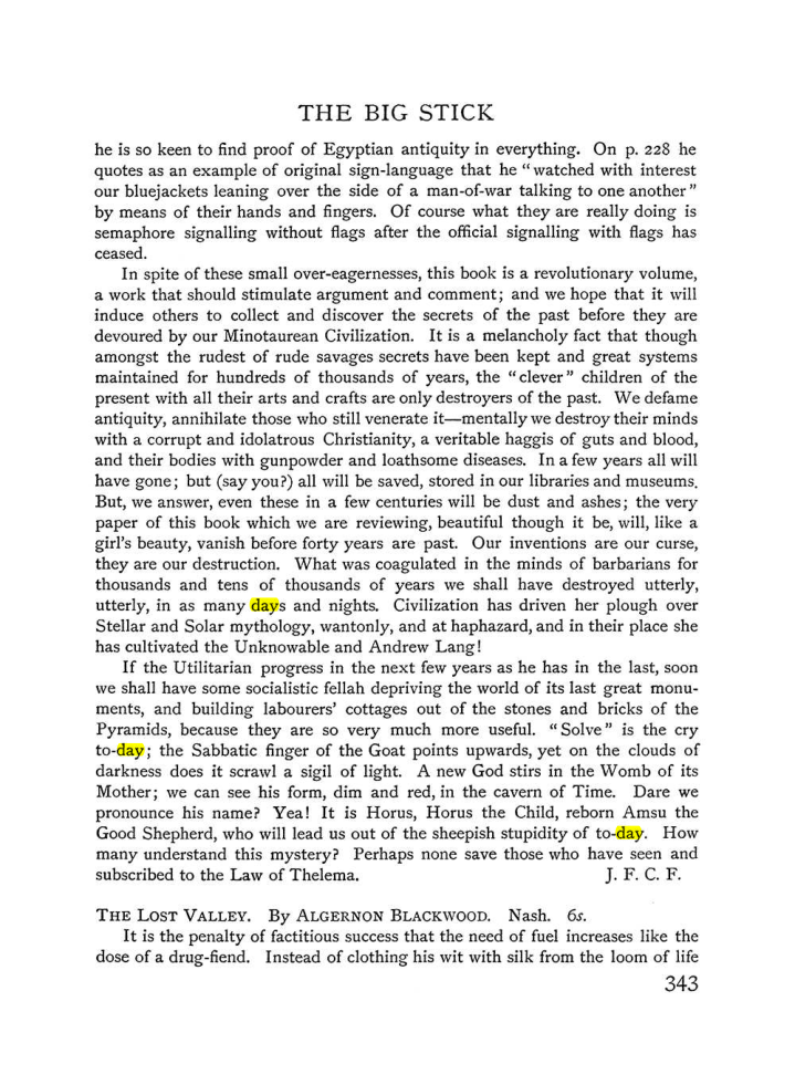 Original scan of The Equinox (Volume I, Number III), PDF page 361