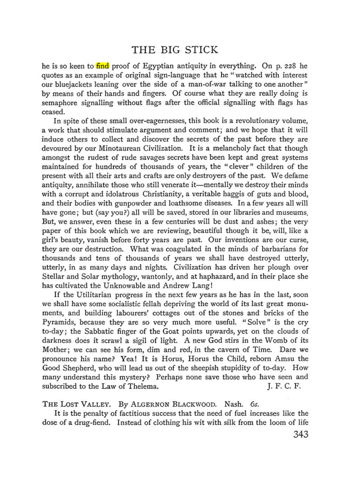 Original scan of The Equinox (Volume I, Number III), PDF page 361