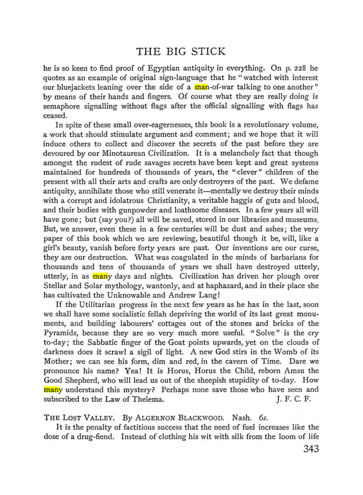 Original scan of The Equinox (Volume I, Number III), PDF page 361