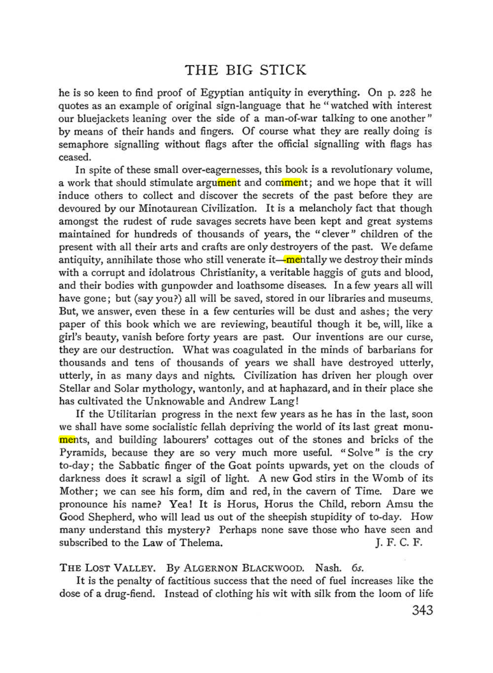 Original scan of The Equinox (Volume I, Number III), PDF page 361
