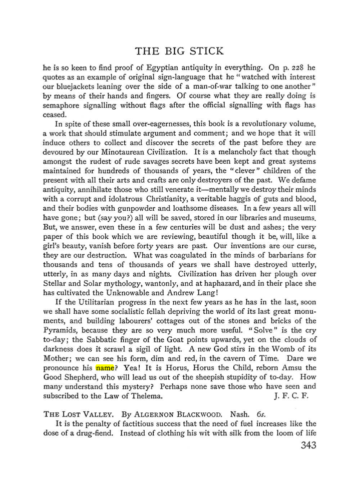 Original scan of The Equinox (Volume I, Number III), PDF page 361