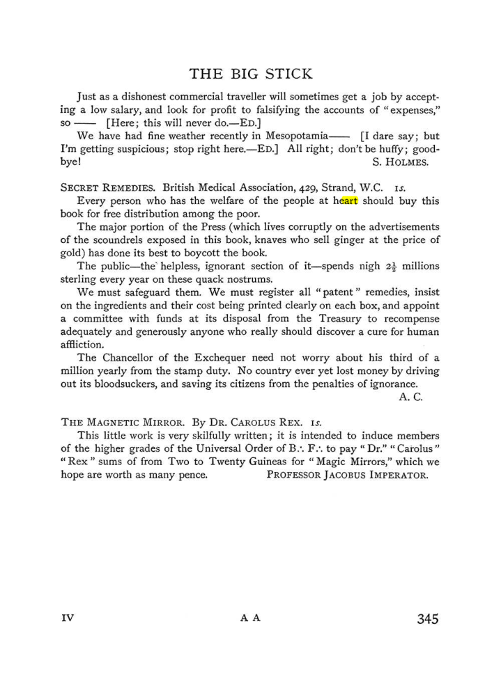 Original scan of The Equinox (Volume I, Number III), PDF page 363
