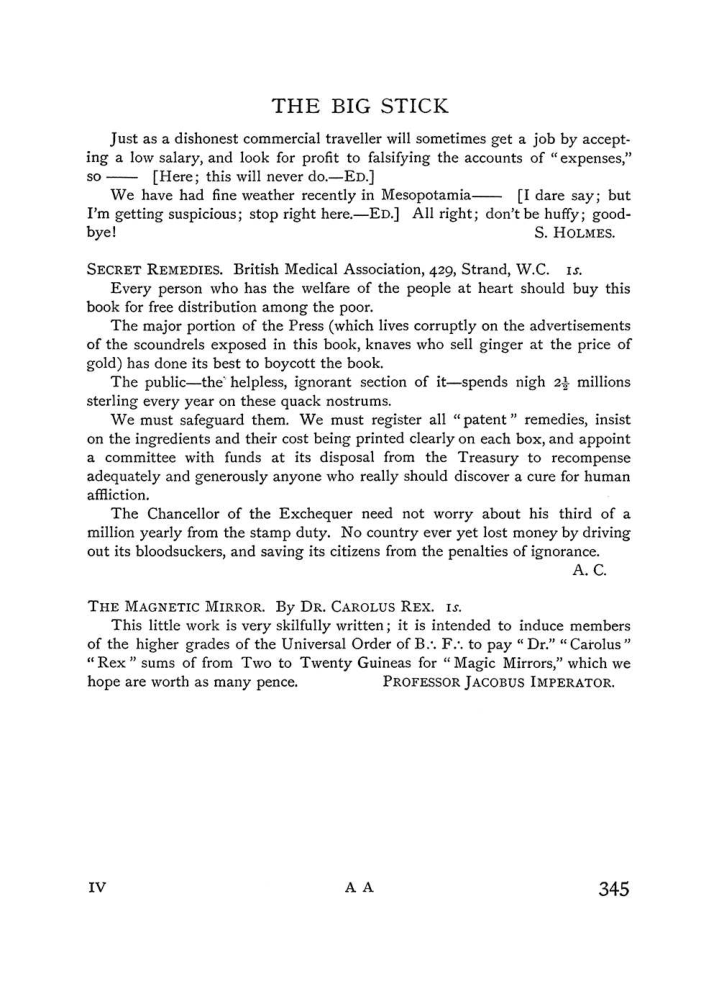 Original scan of The Equinox (Volume I, Number III), PDF page 363