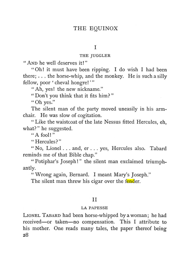 Original scan of The Equinox (Volume I, Number III), PDF page 40