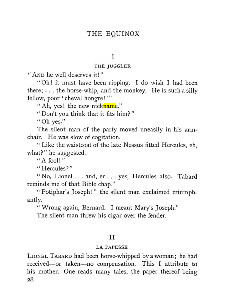 Original scan of The Equinox (Volume I, Number III), PDF page 40