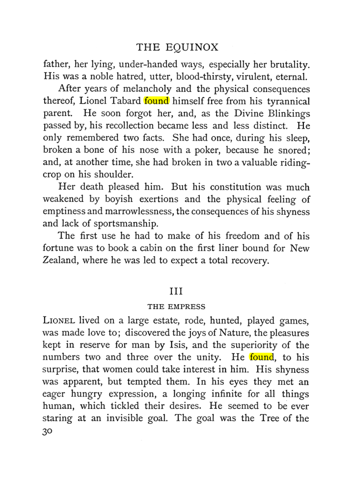 Original scan of The Equinox (Volume I, Number III), PDF page 42
