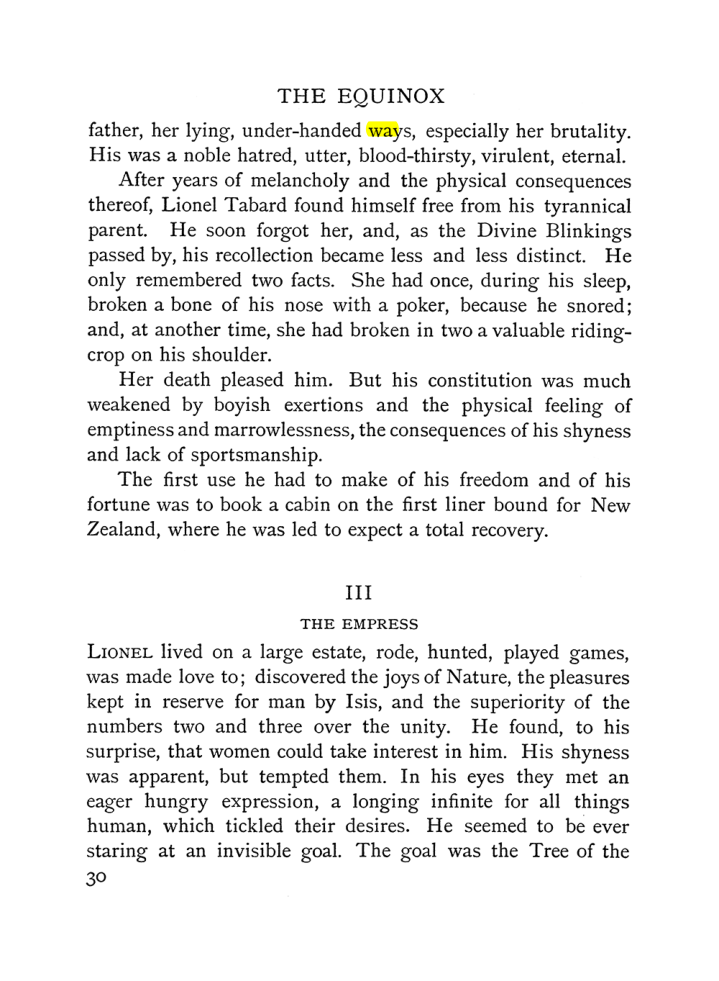 Original scan of The Equinox (Volume I, Number III), PDF page 42