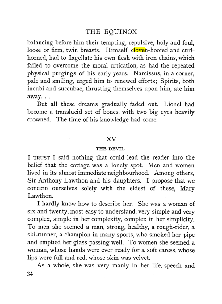 Original scan of The Equinox (Volume I, Number III), PDF page 46