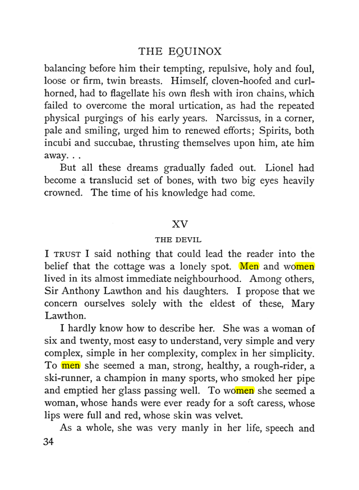 Original scan of The Equinox (Volume I, Number III), PDF page 46