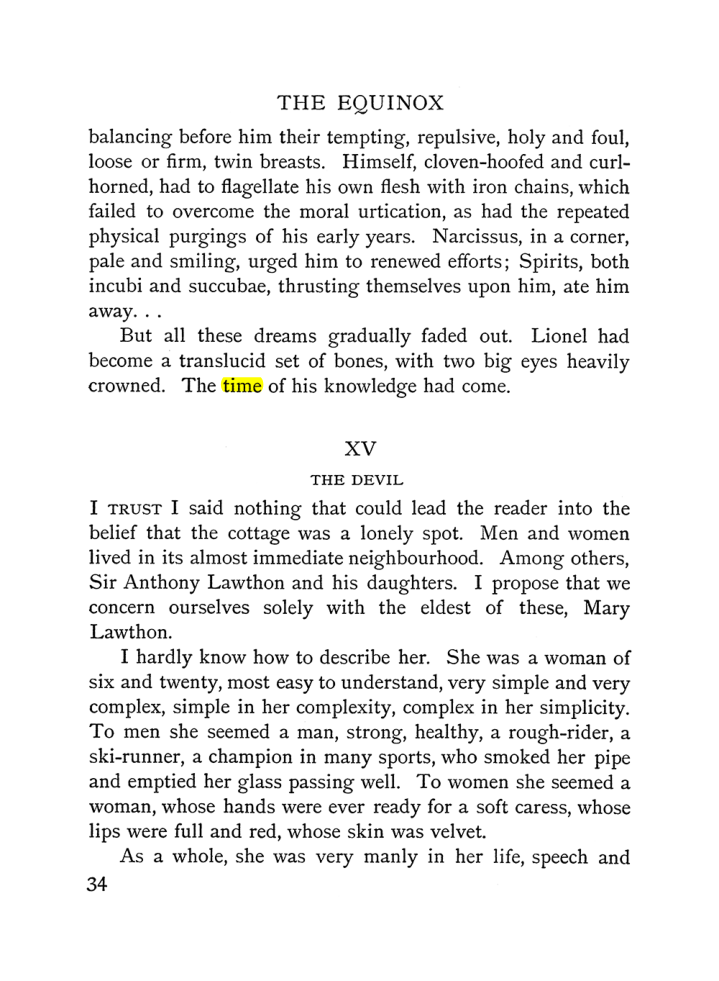 Original scan of The Equinox (Volume I, Number III), PDF page 46