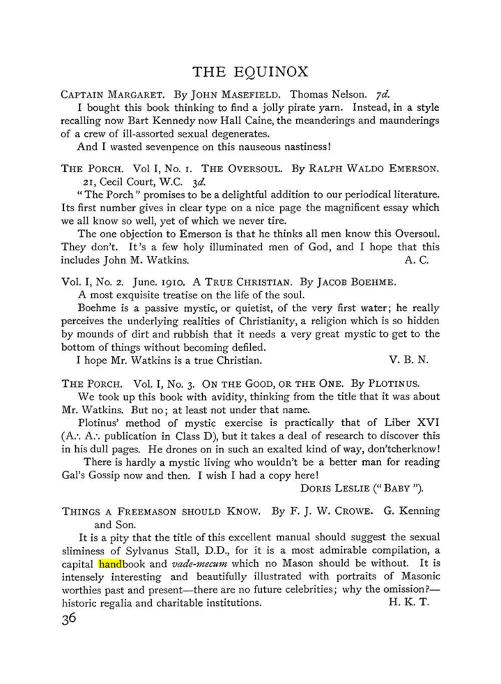 Original scan of The Equinox (Volume I, Number III), PDF page 48