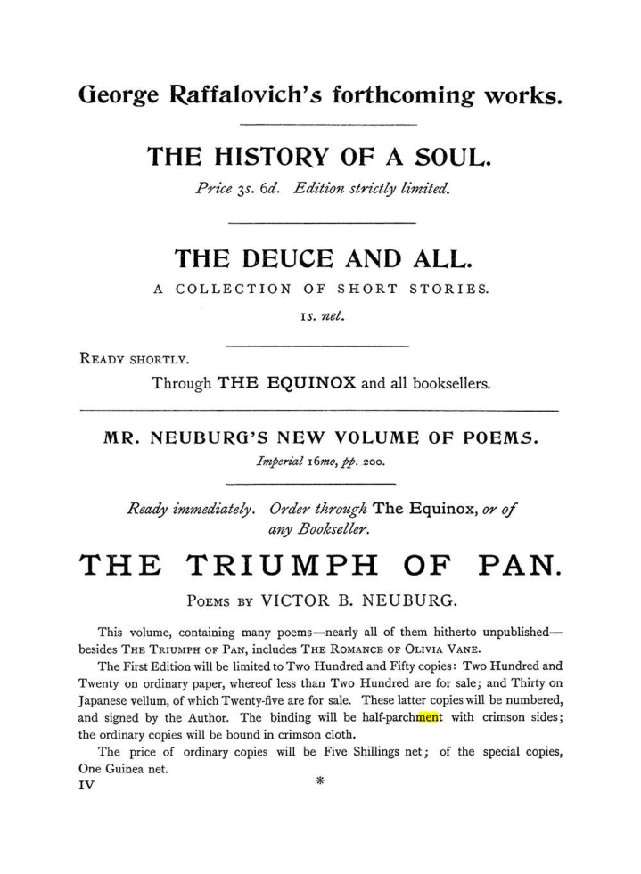 Original scan of The Equinox (Volume I, Number III), PDF page 497