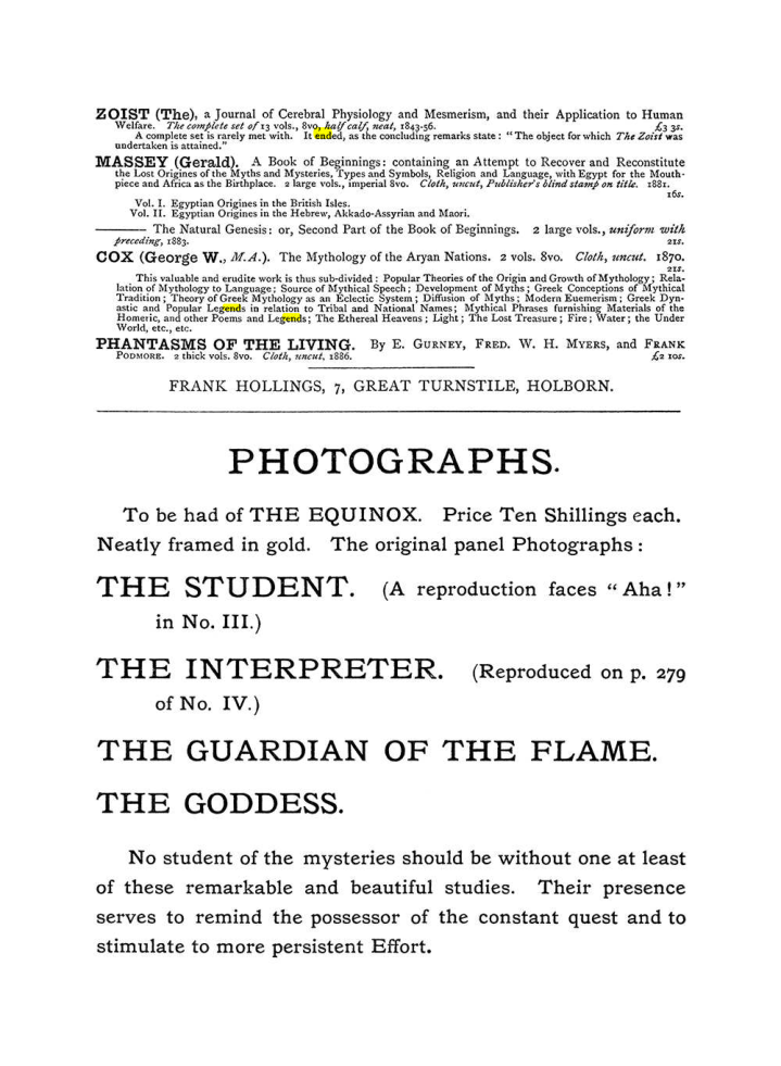 Original scan of The Equinox (Volume I, Number III), PDF page 499