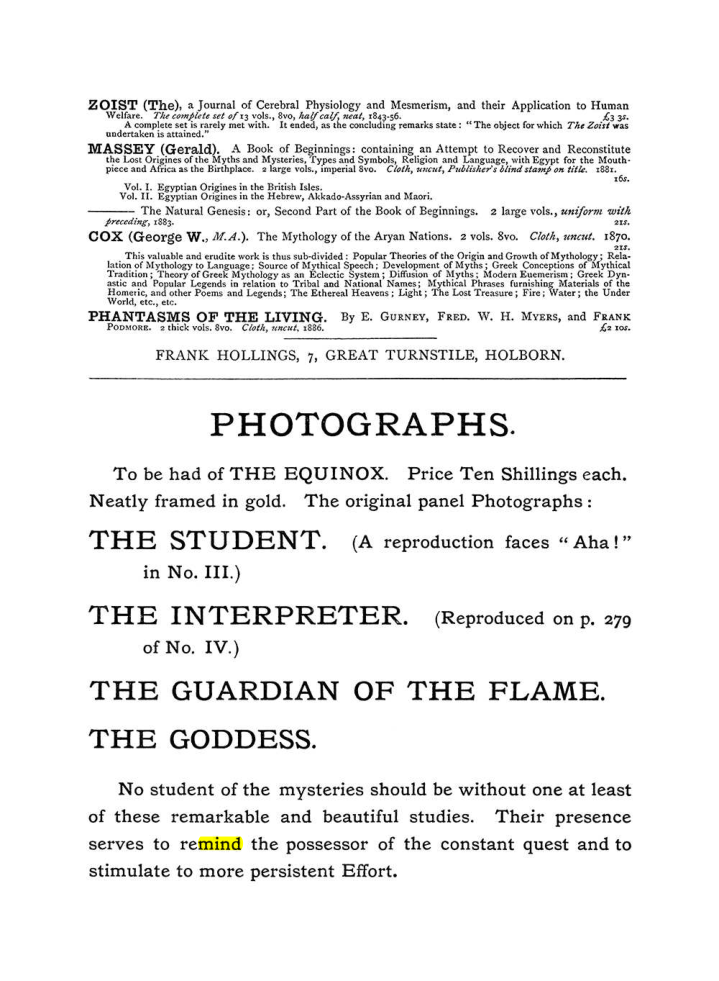 Original scan of The Equinox (Volume I, Number III), PDF page 499