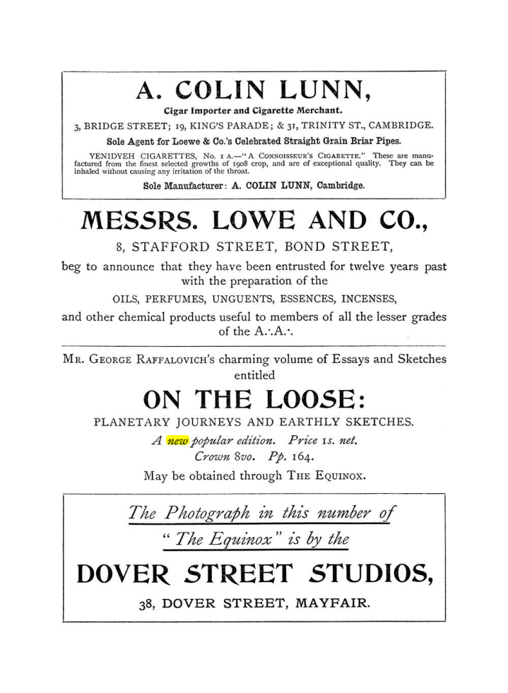Original scan of The Equinox (Volume I, Number III), PDF page 501