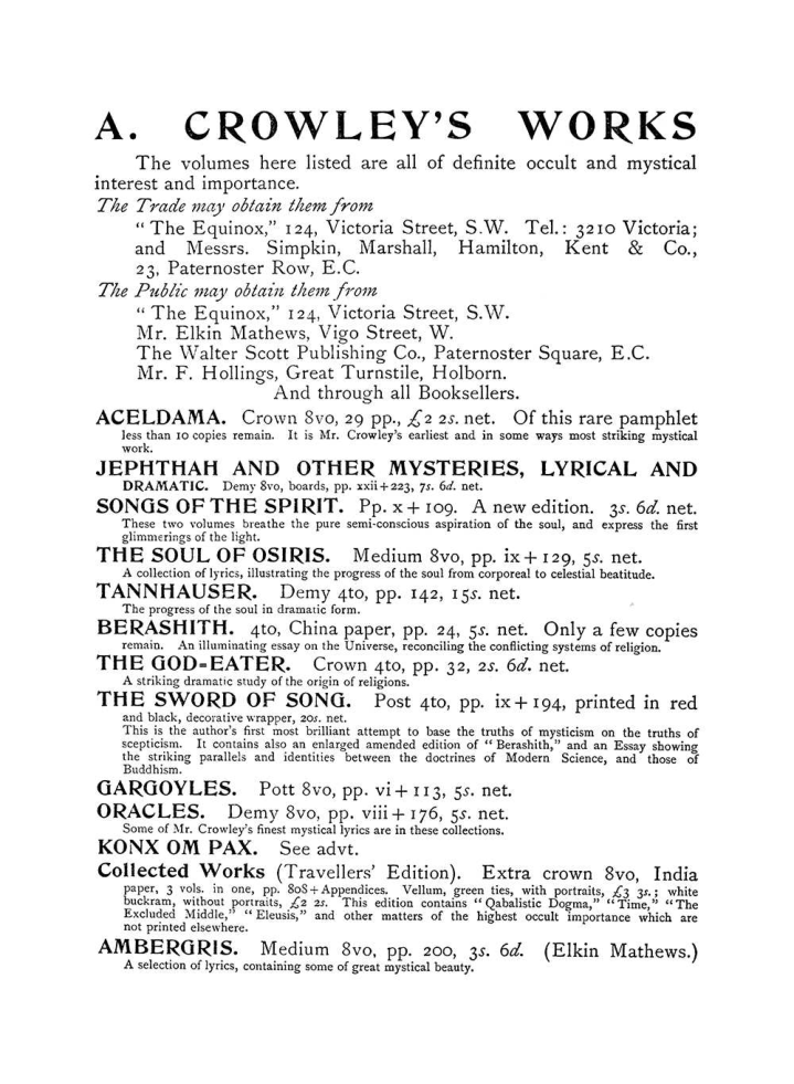 Original scan of The Equinox (Volume I, Number III), PDF page 503