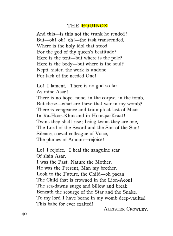 Original scan of The Equinox (Volume I, Number III), PDF page 52