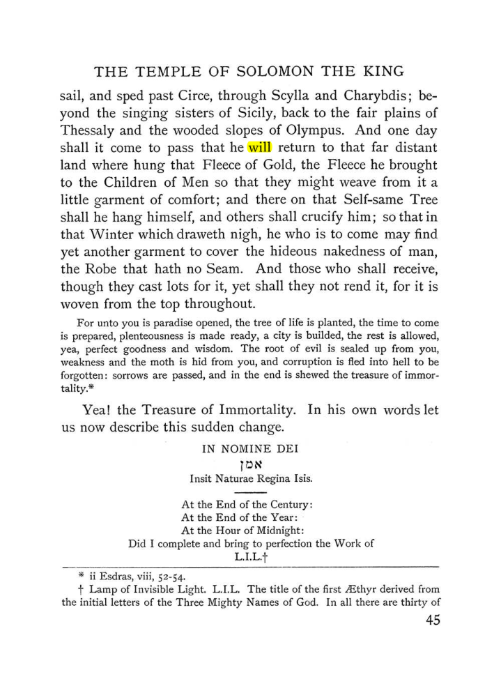 Original scan of The Equinox (Volume I, Number III), PDF page 57