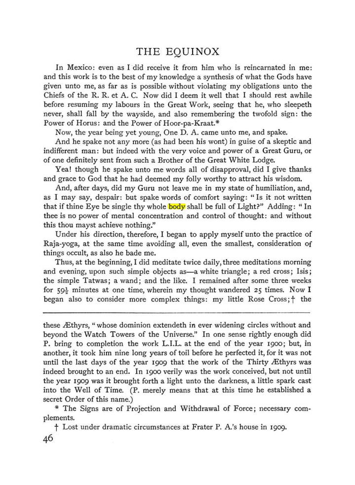 Original scan of The Equinox (Volume I, Number III), PDF page 58