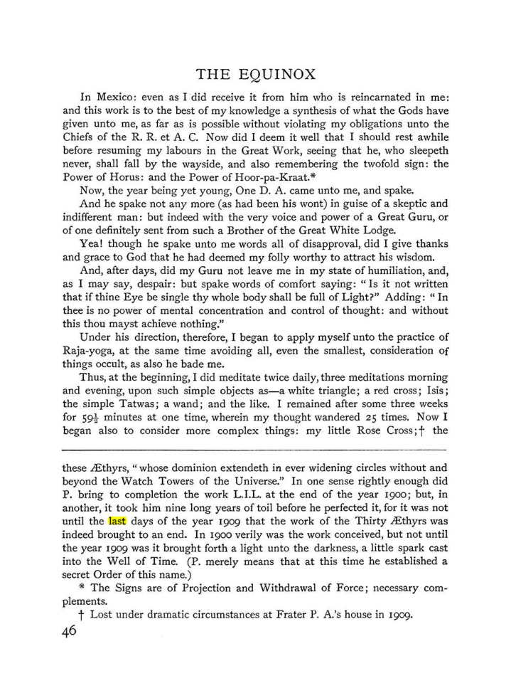 Original scan of The Equinox (Volume I, Number III), PDF page 58