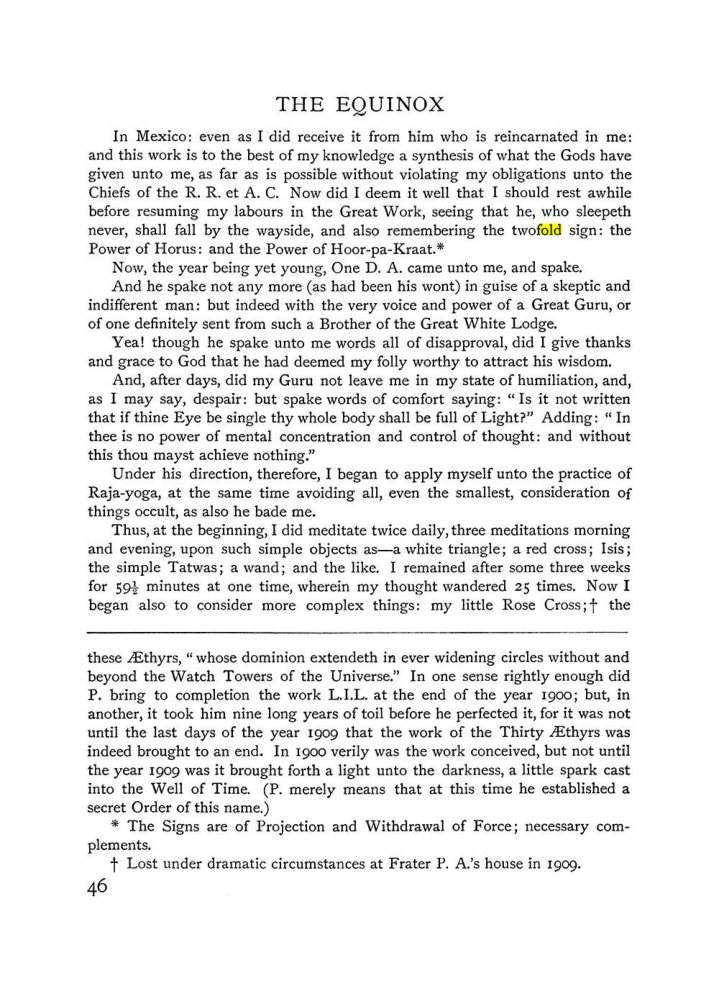 Original scan of The Equinox (Volume I, Number III), PDF page 58