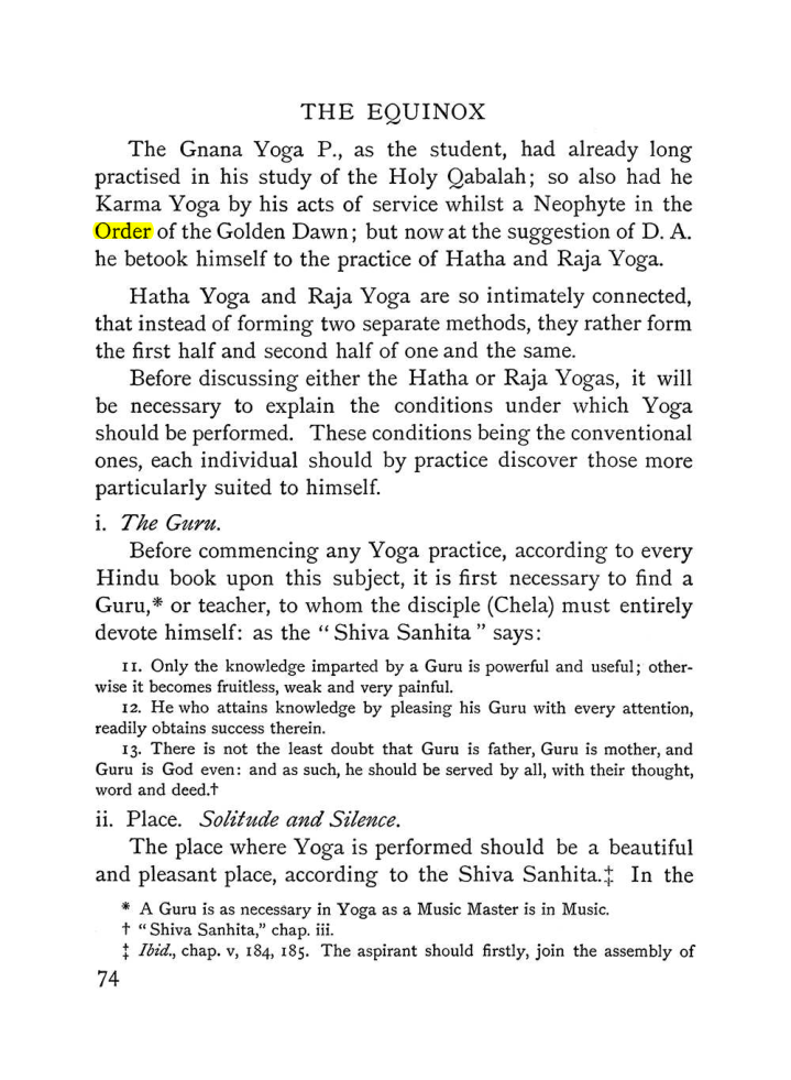 Original scan of The Equinox (Volume I, Number III), PDF page 86