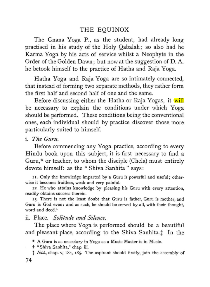 Original scan of The Equinox (Volume I, Number III), PDF page 86
