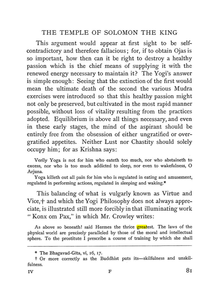 Original scan of The Equinox (Volume I, Number III), PDF page 93