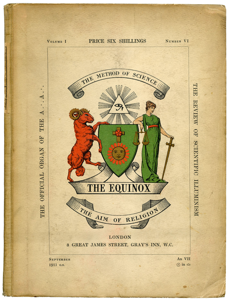 Original scan of The Equinox (Volume I, Number V), PDF page 1