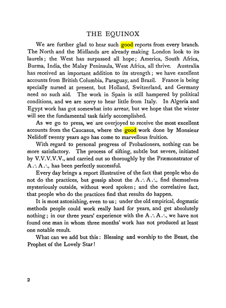 Original scan of The Equinox (Volume I, Number V), PDF page 10