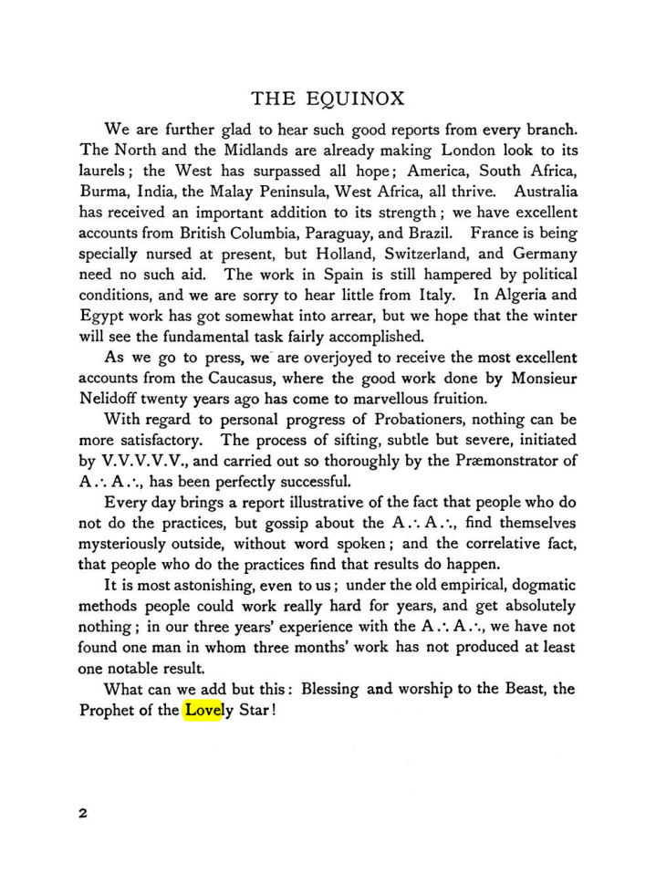 Original scan of The Equinox (Volume I, Number V), PDF page 10