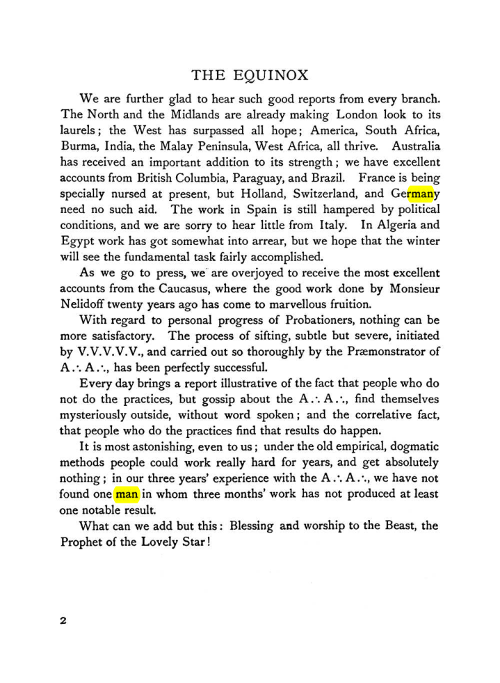 Original scan of The Equinox (Volume I, Number V), PDF page 10