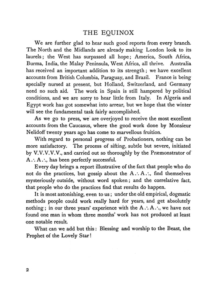 Original scan of The Equinox (Volume I, Number V), PDF page 10